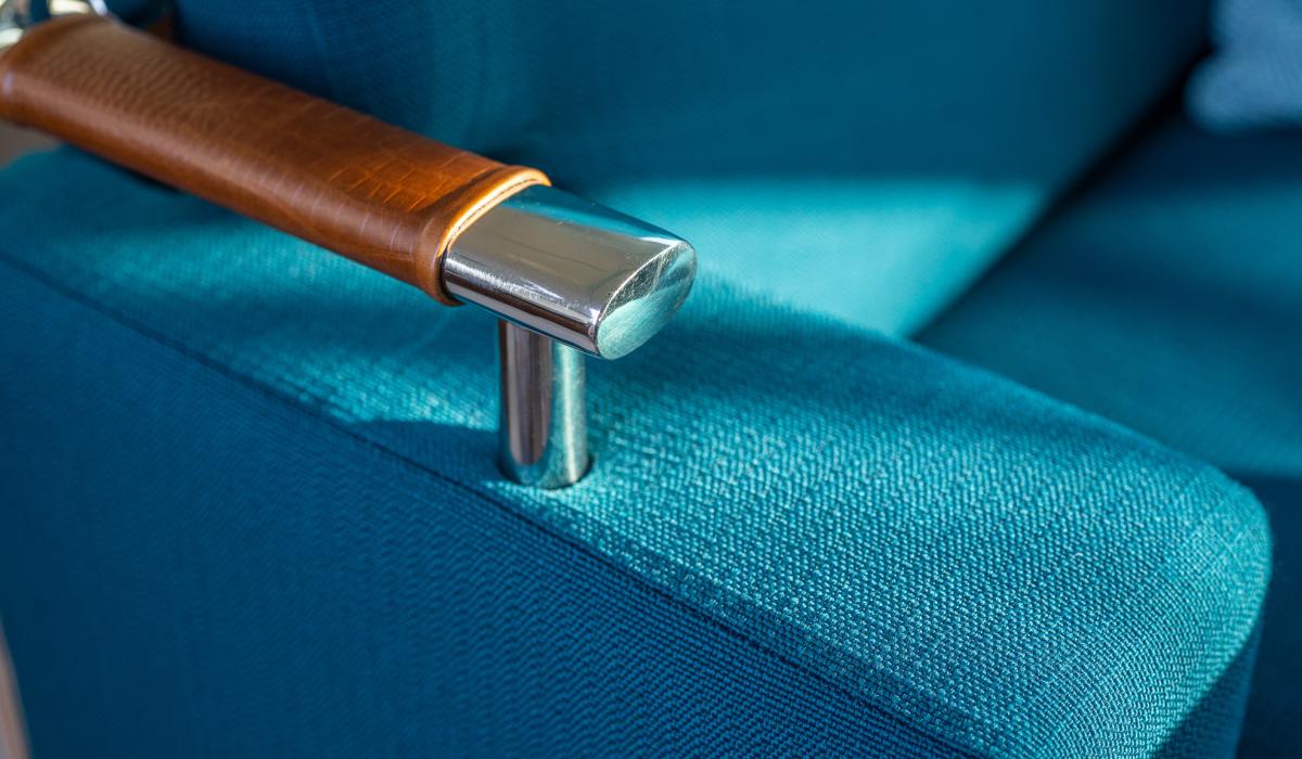 Oyster Yachts Oyster 885 Karibu Luxury Sailing Yacht Interior Armchair Detail