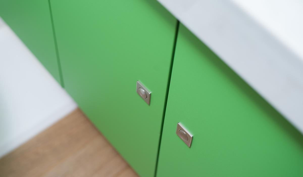 Oyster Yachts Oyster 885 Karibu Luxury Sailing Yacht Interior Heads Cabinet