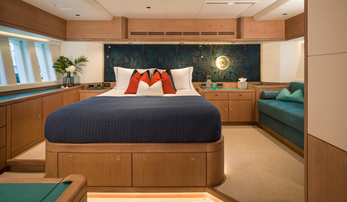 Oyster Yachts Oyster 885 Karibu Luxury Sailing Yacht Master Cabin