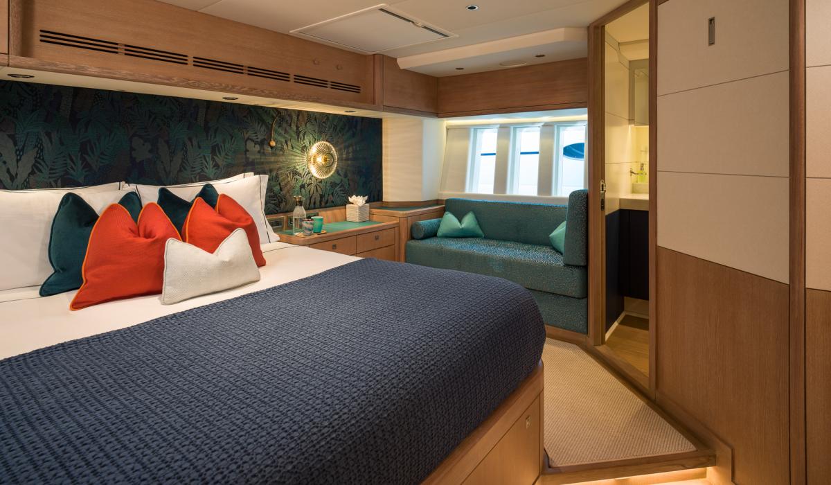 Oyster Yachts Oyster 885 Karibu Luxury Sailing Yacht Owners Cabin