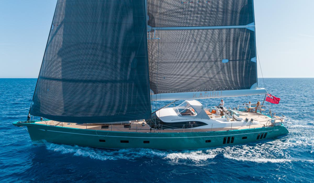 Oyster Yachts Oyster 885 Karibu Sailing Yacht 90 Foot Sailing Mediterranean