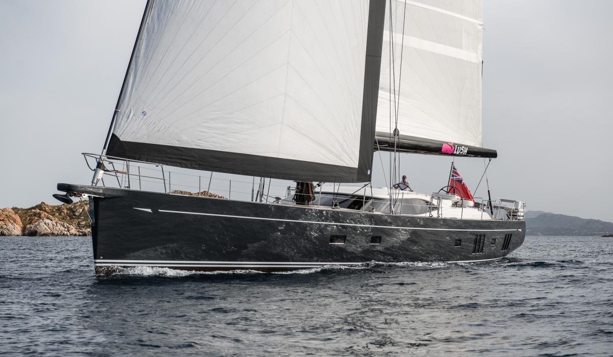 Oyster Yachts Oyster 885 Lush 90 foot yacht blue water sailing