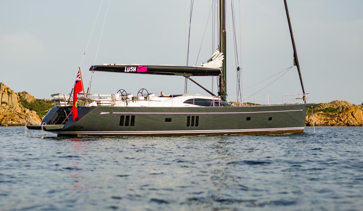 Oyster Yachts Oyster 885 Lush At Anchor Mediterranean
