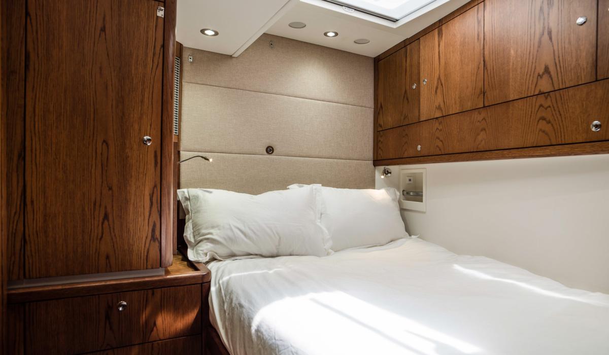 Oyster Yachts Oyster 885 Lush Luxury Sailing Yacht Guest Cabin
