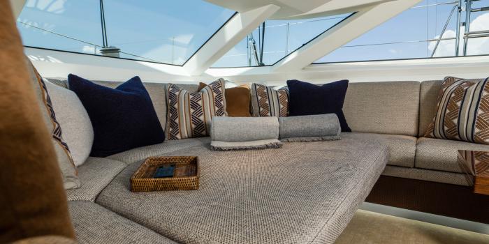 Oyster Yachts Oyster 885 Lush Luxury Sailing Yacht Saloon