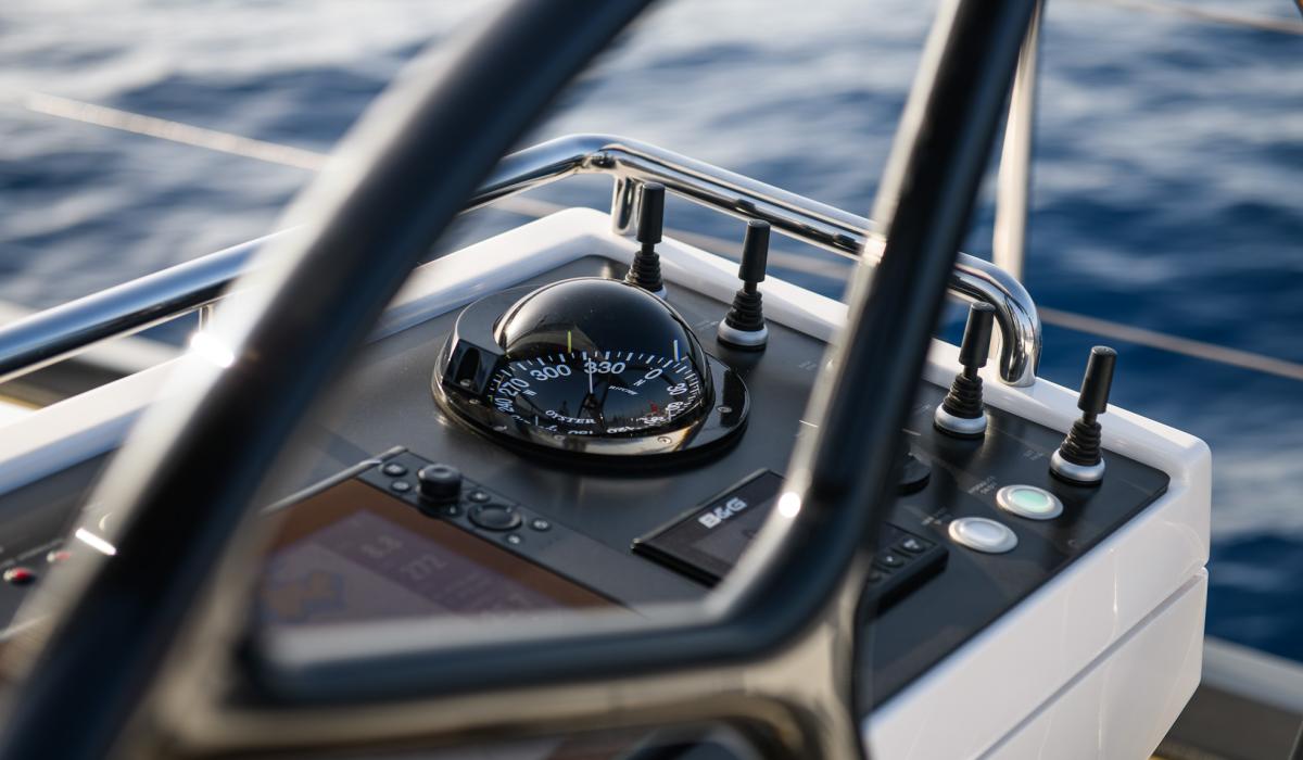 Oyster Yachts Oyster 885 Sailing Yacht Helm Station