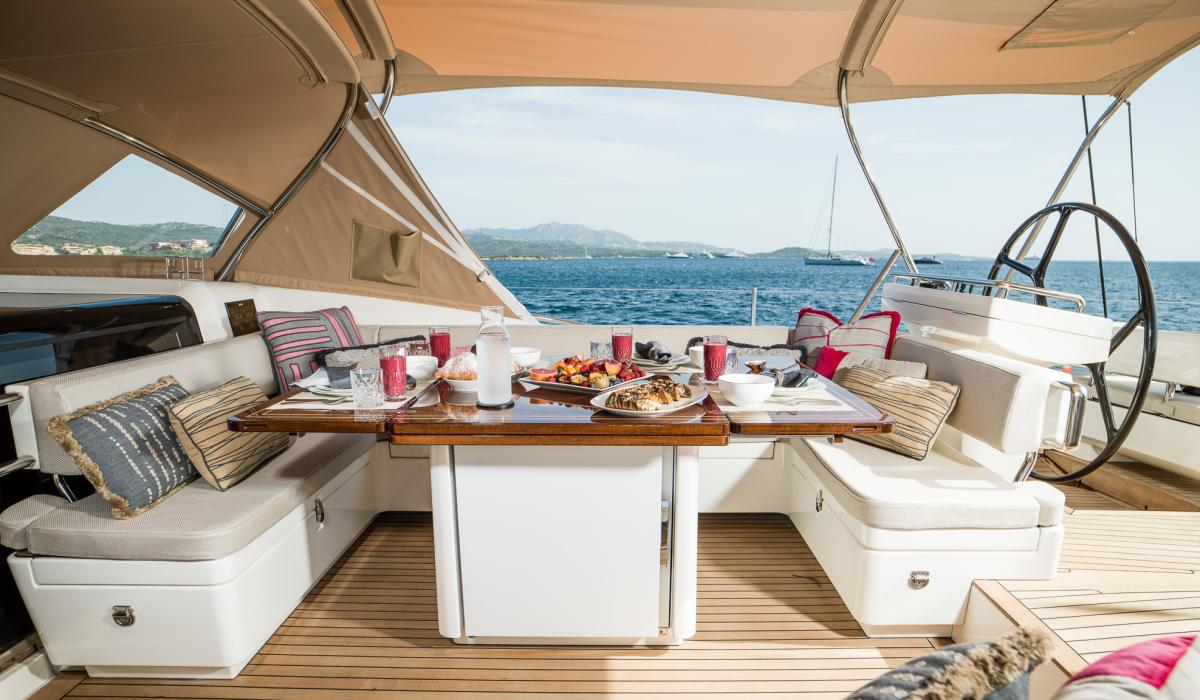 Oyster Yachts Oyster 885 Sailing Yacht Luxury Cockpit Bimini
