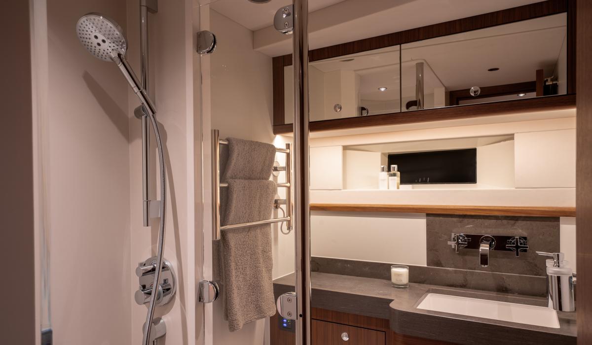 Oyster Yachts Oyster 885 Satori II Luxury Sailing Yacht Guest Heads