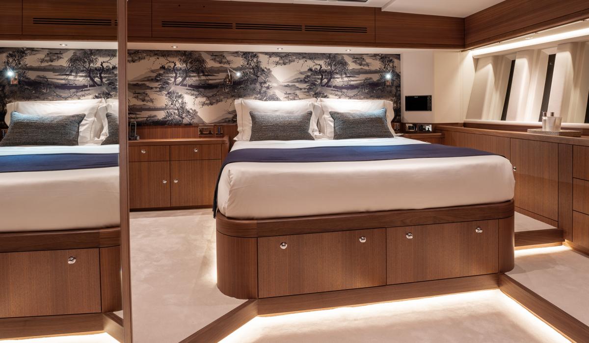 Oyster Yachts Oyster 885 Satori II Luxury Sailing Yacht Master Cabin