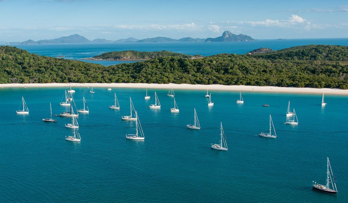 Sailing Oyster World Rally Fleet Hamilton Island Australia