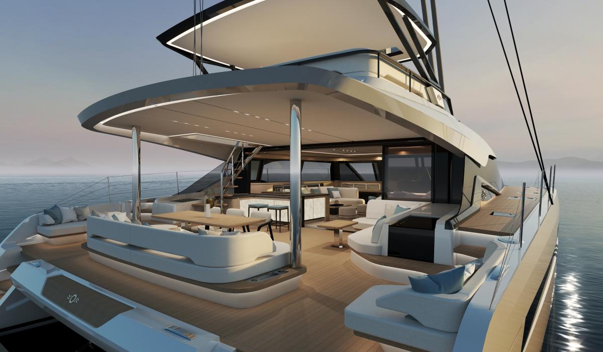 The new Oyster C60 A new breed of sailing catamaran Full Exterior Gallery 10 v2