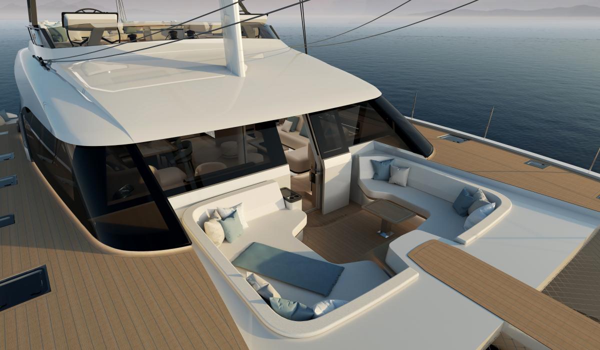 The new Oyster C60 A new breed of sailing catamaran Full Exterior Gallery 20