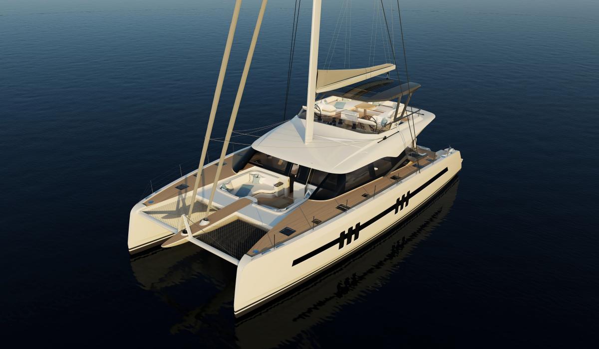 The new Oyster C60 A new breed of sailing catamaran Full Exterior Gallery 22