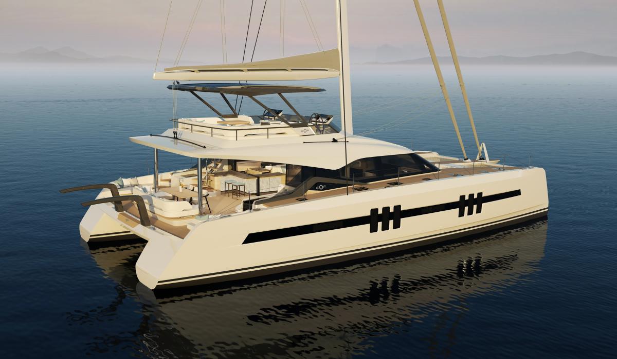 The new Oyster C60 A new breed of sailing catamaran Full Exterior Gallery 23
