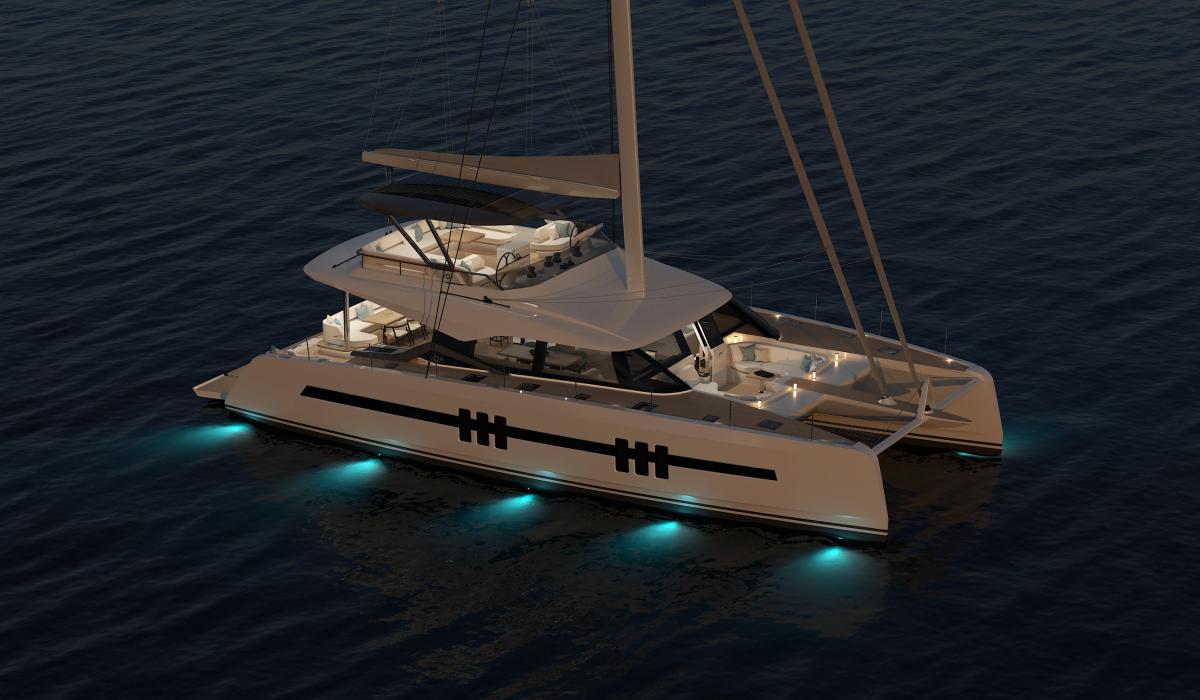 The new Oyster C60 A new breed of sailing catamaran Full Exterior Gallery 26