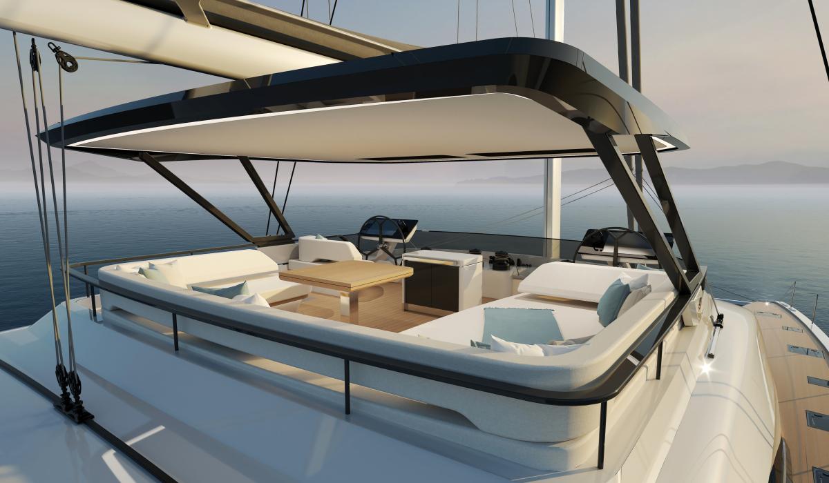 The new Oyster C60 A new breed of sailing catamaran Full Exterior Gallery 4 v2