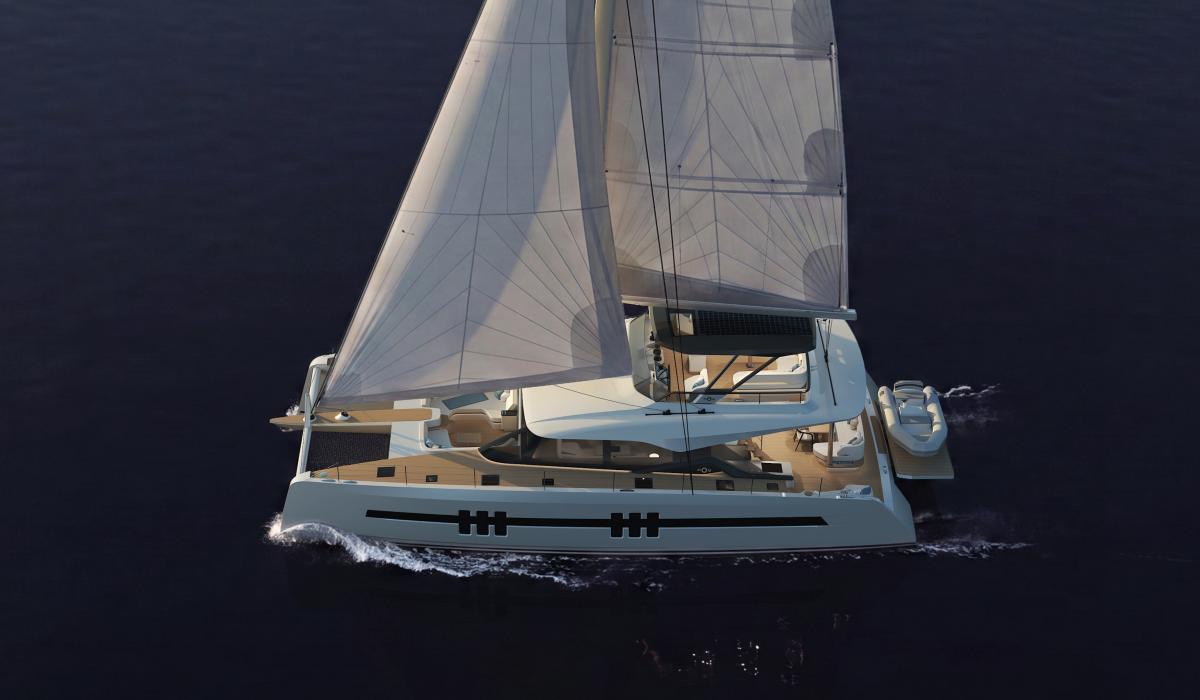 The new Oyster C60 A new breed of sailing catamaran Full Exterior Gallery 6 v2