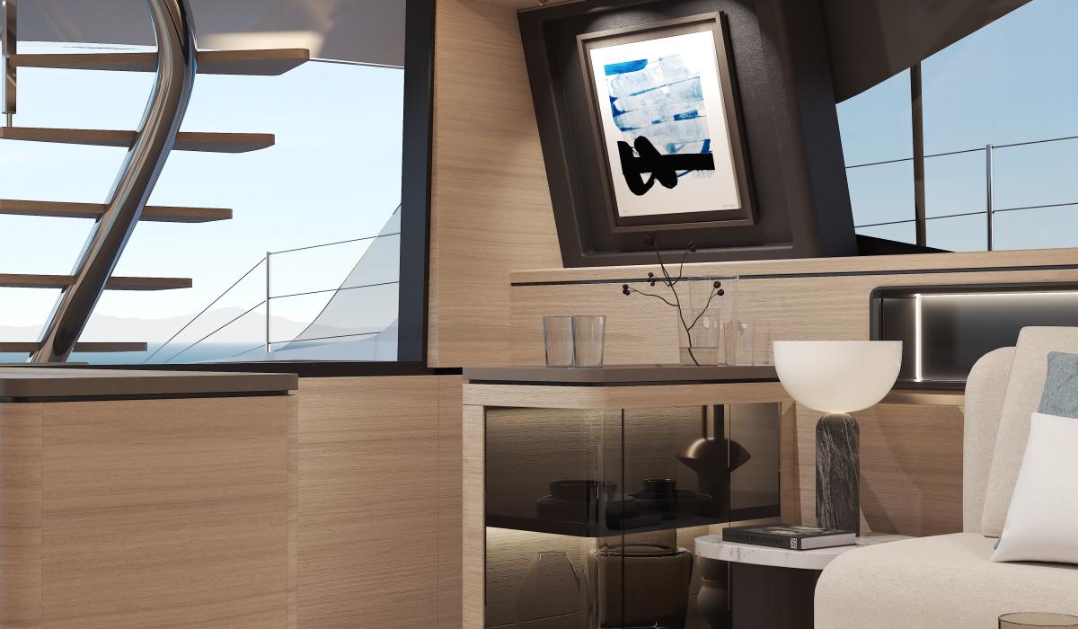 The new Oyster C60 A new breed of sailing catamaran Full Interior Gallery 14