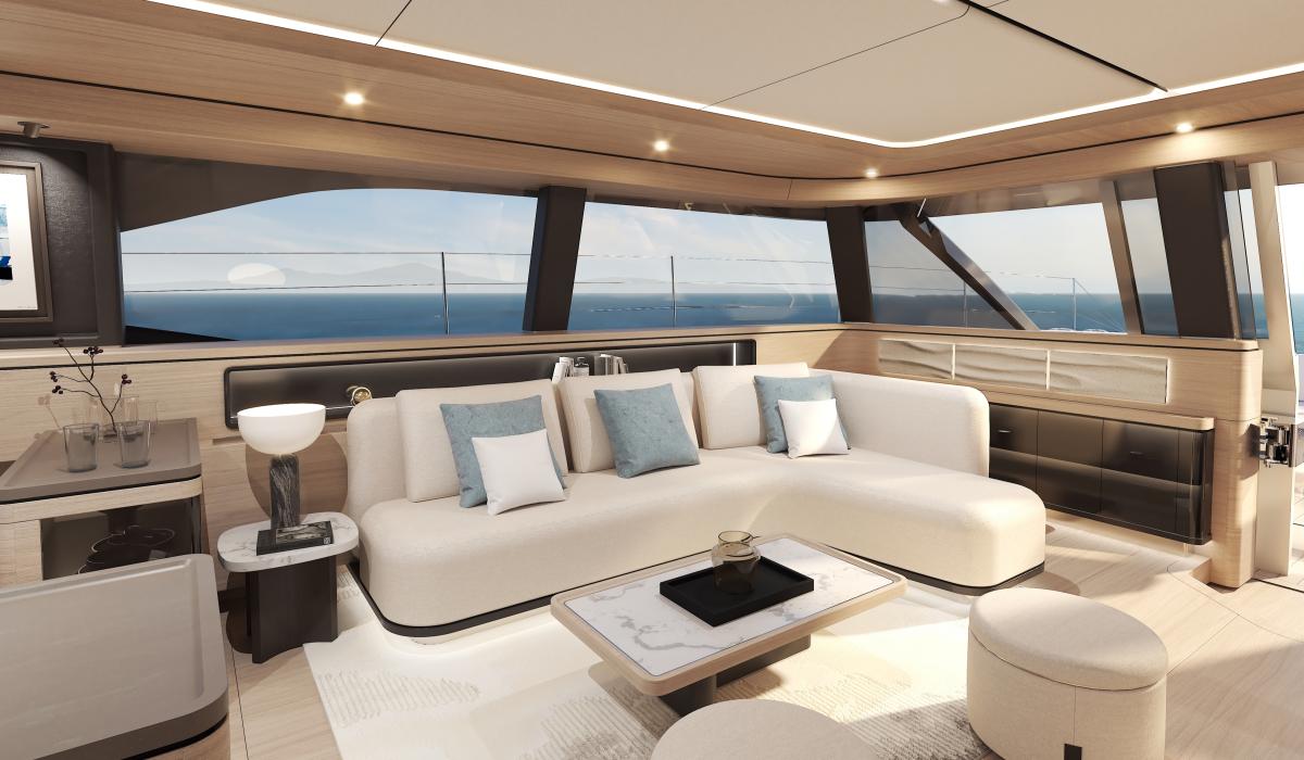 The new Oyster C60 A new breed of sailing catamaran Full Interior Gallery 16