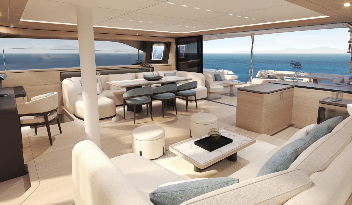 The new Oyster C60 A new breed of sailing catamaran Full Interior Gallery 19