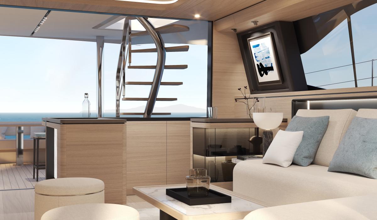 The new Oyster C60 A new breed of sailing catamaran Full Interior Gallery 2 v2