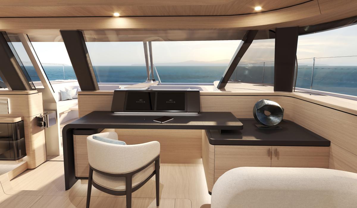 The new Oyster C60 A new breed of sailing catamaran Full Interior Gallery 3 v2