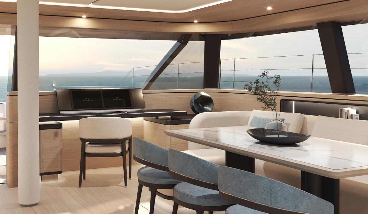 The new Oyster C60 A new breed of sailing catamaran Full Interior Gallery 9 v2
