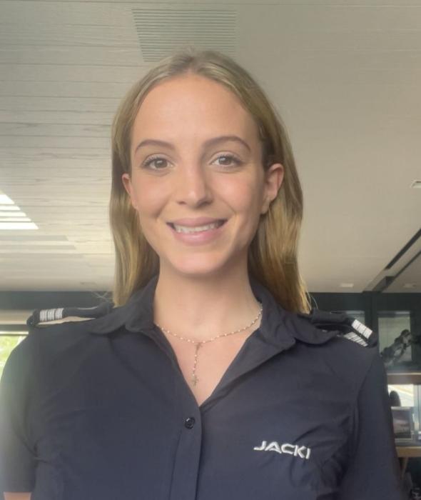 Jacki available for charter meet the crew 1